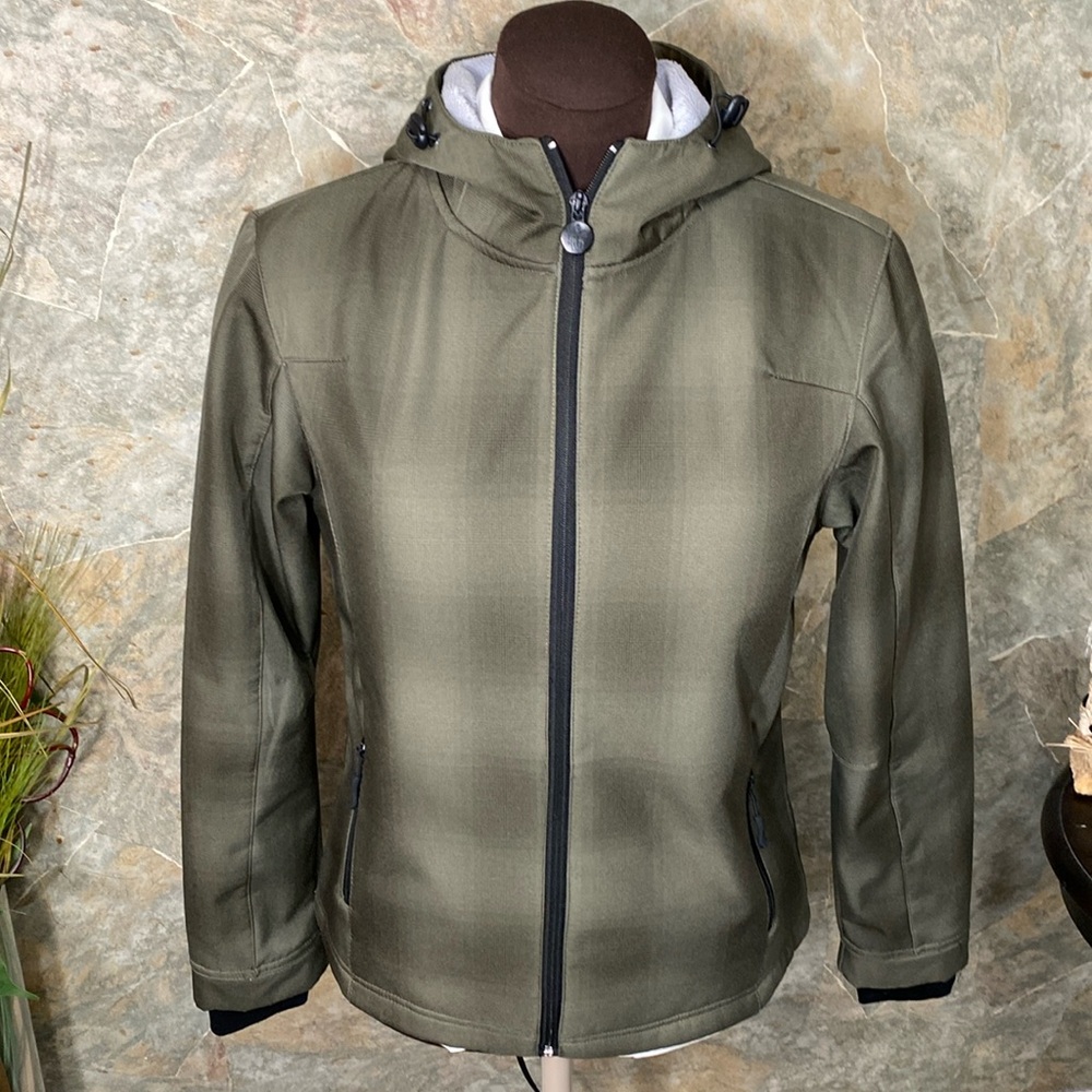Outback trading company LTD outfitters jacket coat size medium hood hand warmer